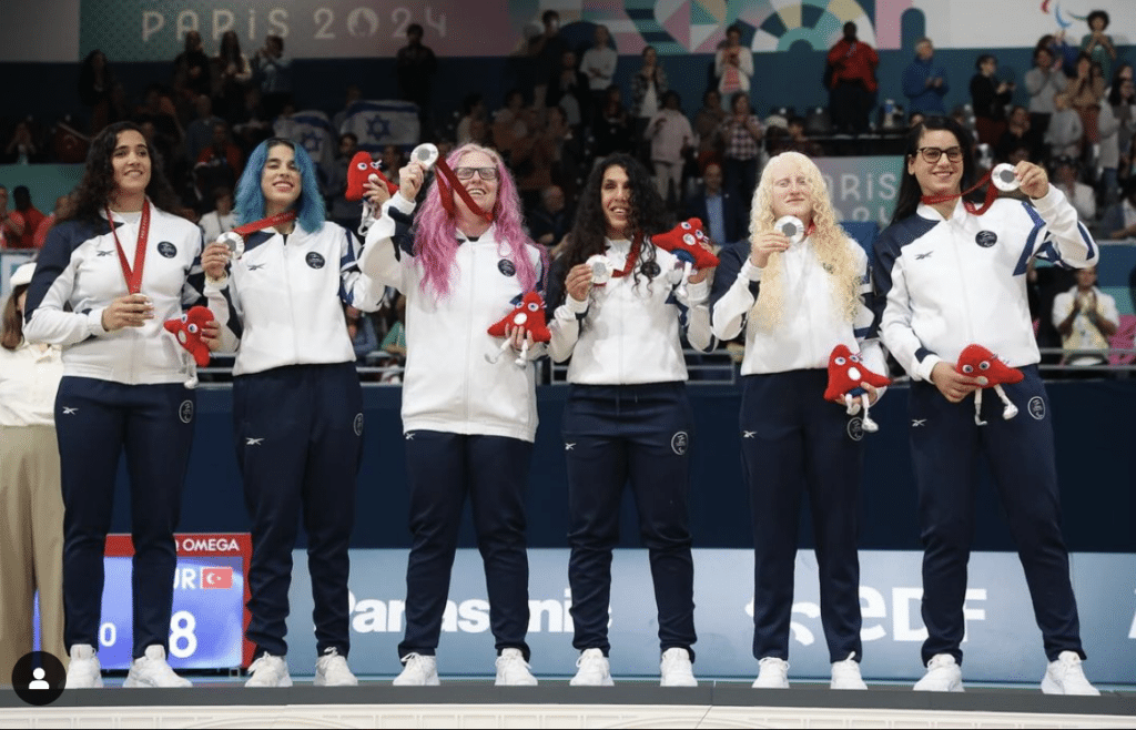 Israeli goalball team